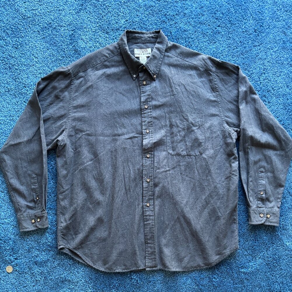 AKA EDDIE BAUER: buttoned-up shirts